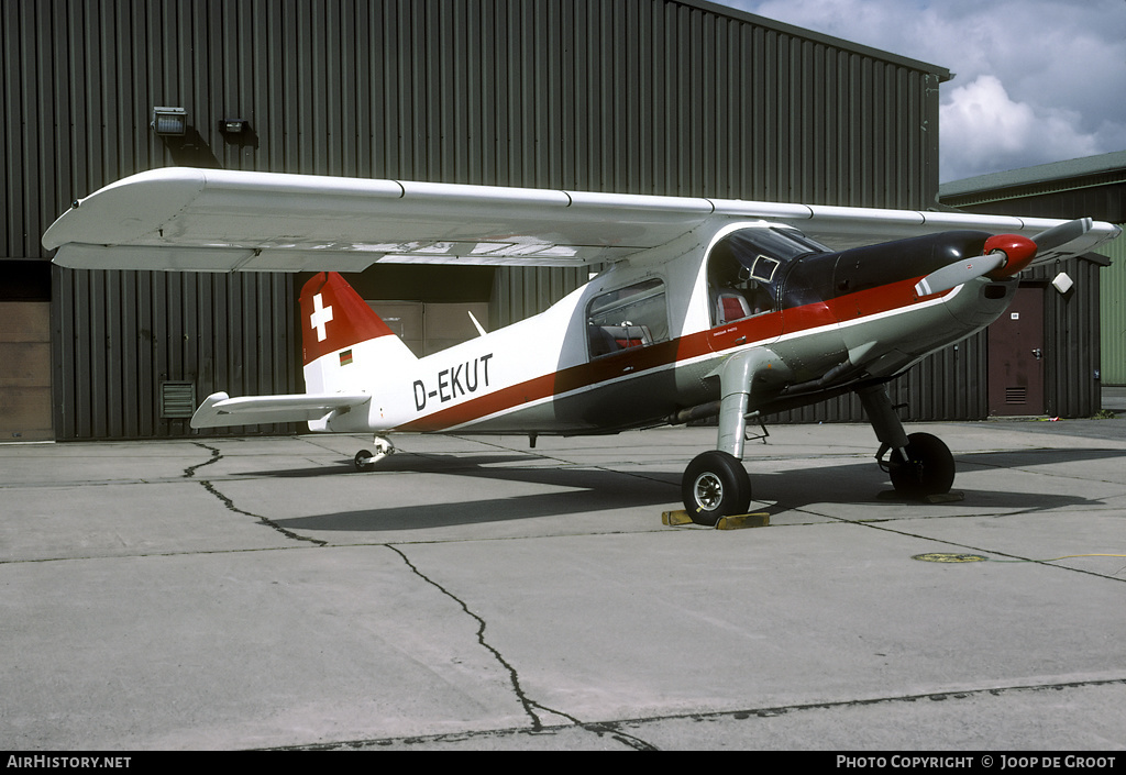 Aircraft Photo of D-EKUT | Dornier Do-27Q-4 | AirHistory.net #62417