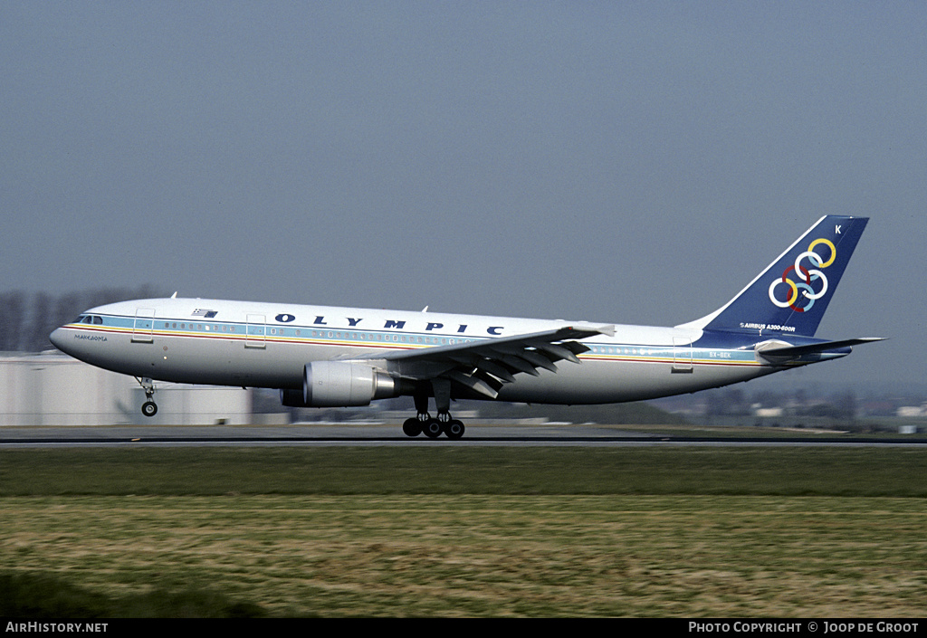Aircraft Photo of SX-BEK | Airbus A300B4-605R | Olympic | AirHistory.net #62419