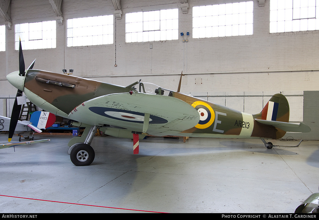 Aircraft Photo of G-AIST / AR213 | Supermarine 300 Spitfire Mk1A | UK - Air Force | AirHistory.net #62427