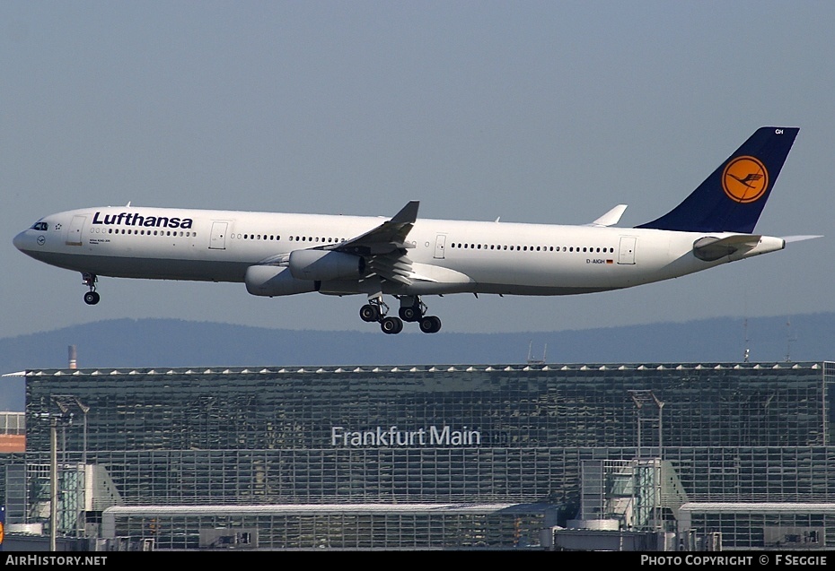 Aircraft Photo of D-AIGH | Airbus A340-311 | Lufthansa | AirHistory.net #62435