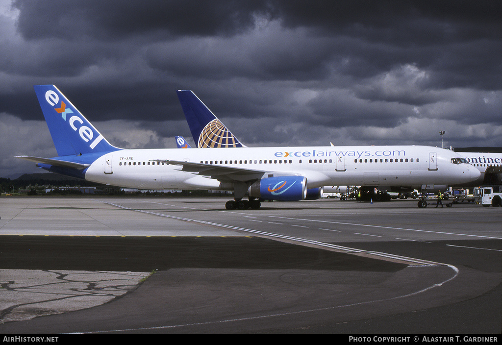 Aircraft Photo of TF-ARE | Boeing 757-225 | Excel Airways | AirHistory.net #62442