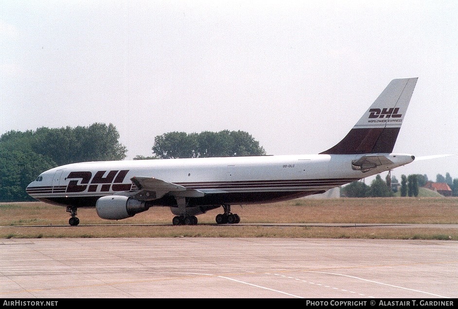 Aircraft Photo of OO-DLC | Airbus A300B4-203(F) | DHL Worldwide Express | AirHistory.net #62447