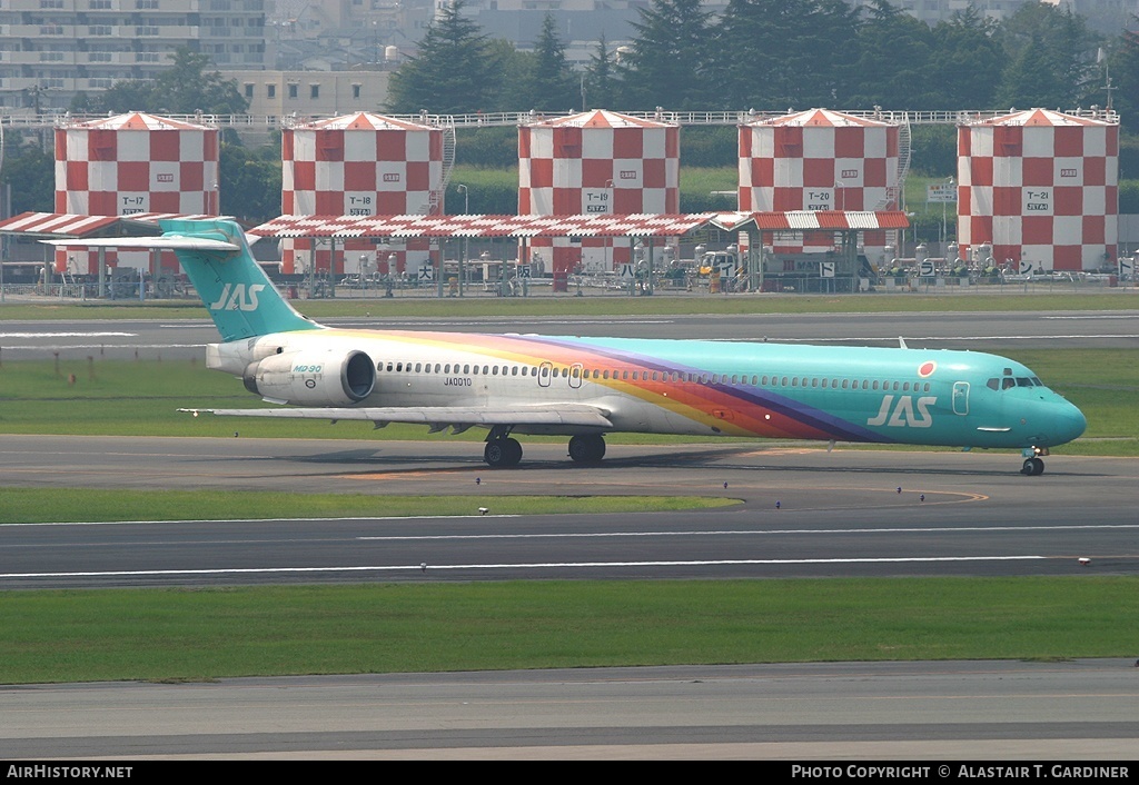 Aircraft Photo of JA001D | McDonnell Douglas MD-90-30 | Japan Air System - JAS | AirHistory.net #62451