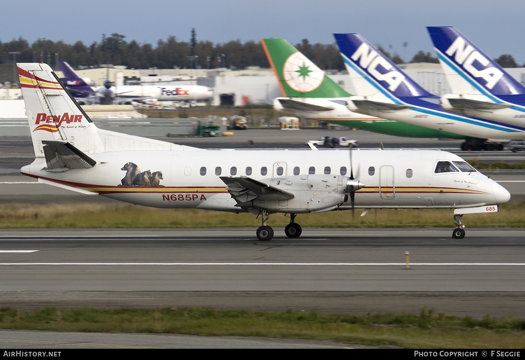 Aircraft Photo of N685PA | Saab 340B | Peninsula Airways - PenAir | AirHistory.net #62455