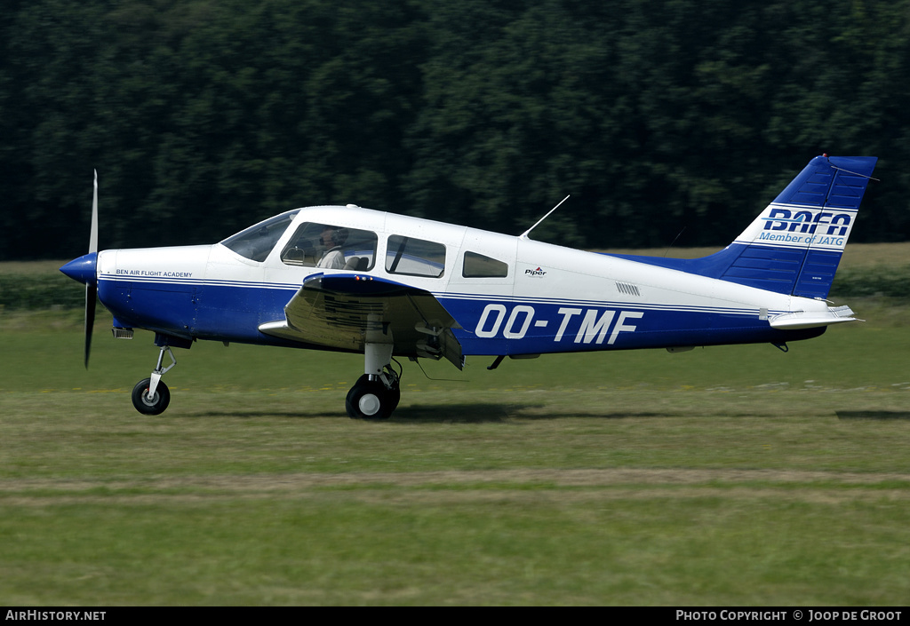 Aircraft Photo of OO-TMF | Piper PA-28-161 Warrior III | BAFA - Ben Air Flight Academy | AirHistory.net #62456