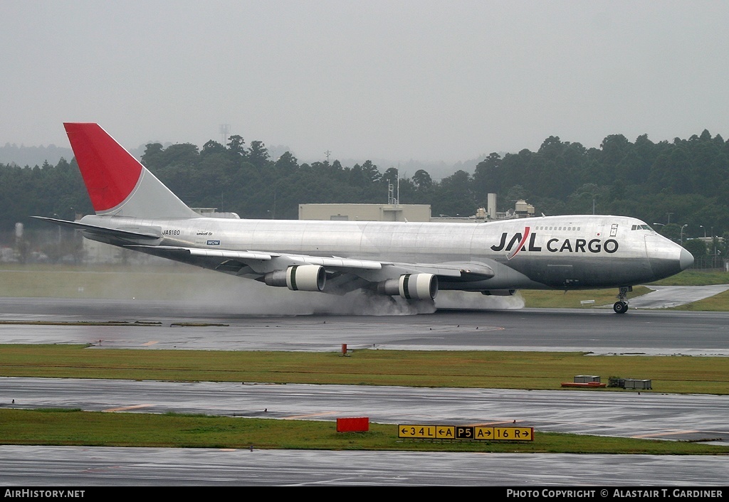 Aircraft Photo of JA8180 | Boeing 747-246F/SCD | Japan Airlines - JAL Cargo | AirHistory.net #62458