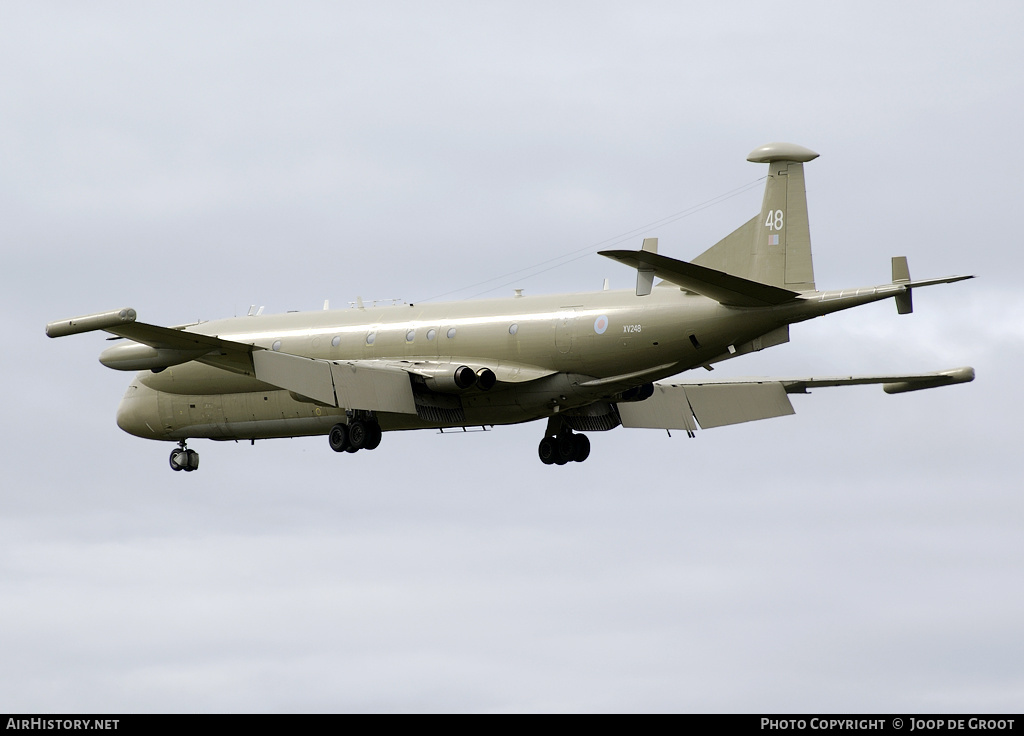 Aircraft Photo of XV248 | Hawker Siddeley HS-801 Nimrod MR.2P | UK - Air Force | AirHistory.net #62464
