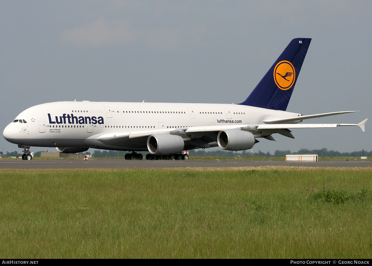 Aircraft Photo of D-AIMA | Airbus A380-841 | Lufthansa | AirHistory.net #62473