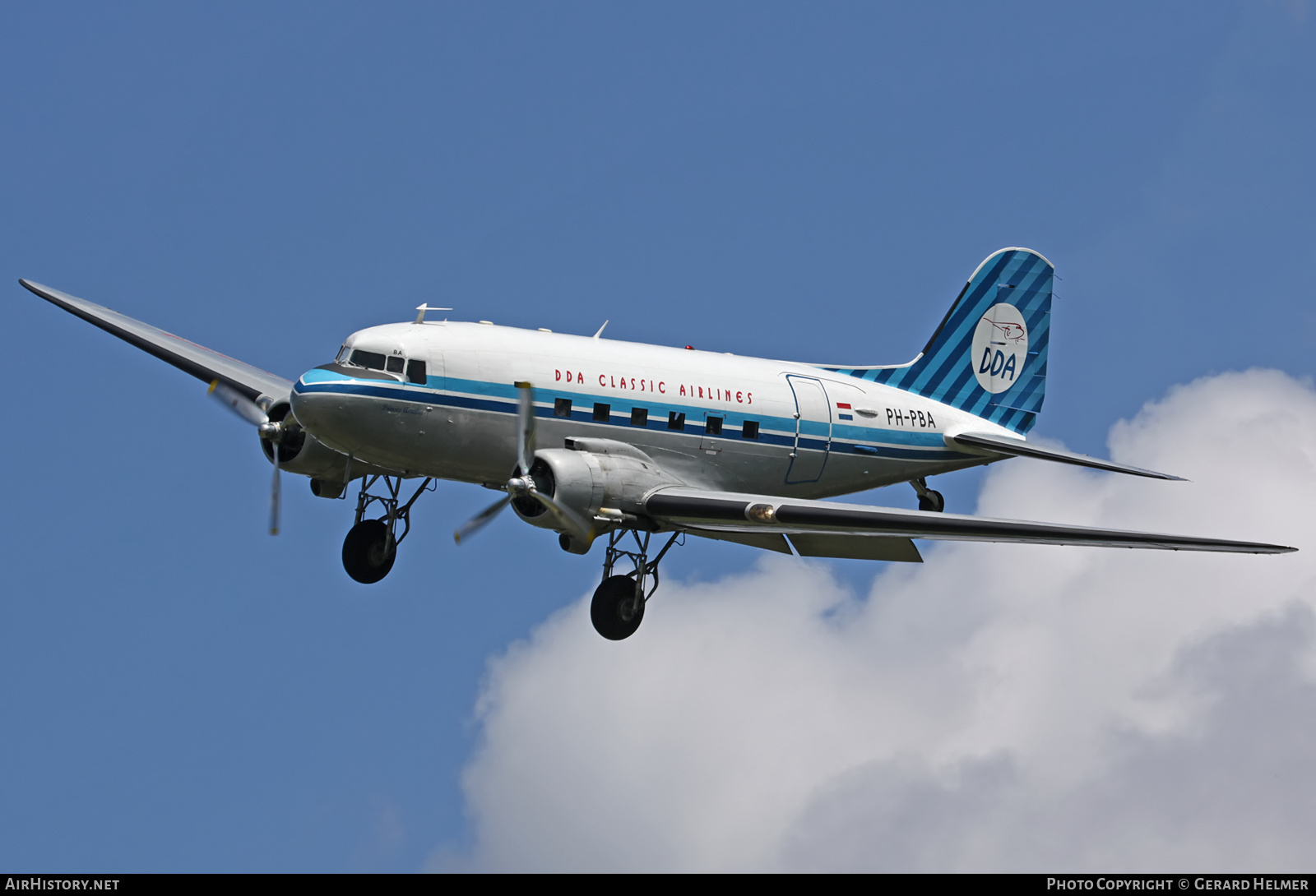 Aircraft Photo of PH-PBA | Douglas C-47A Skytrain | DDA Classic Airlines - Dutch Dakota Association | AirHistory.net #62478