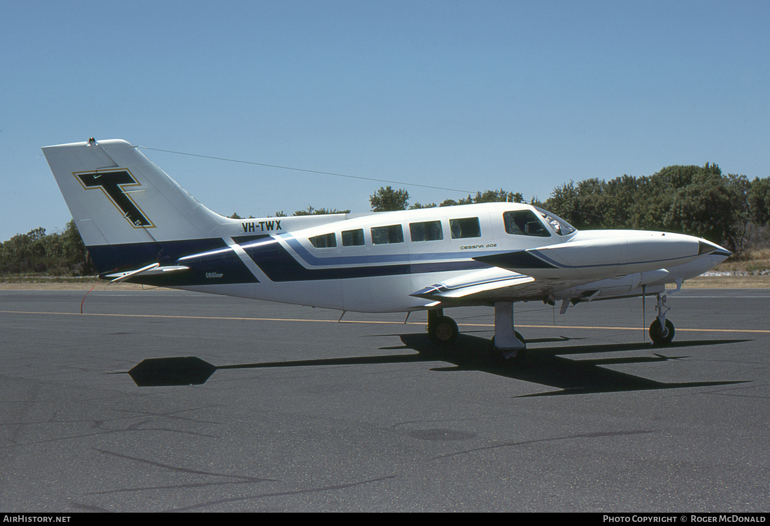 Aircraft Photo of VH-TWX | Cessna 402B | Trans West Airlines | AirHistory.net #62479
