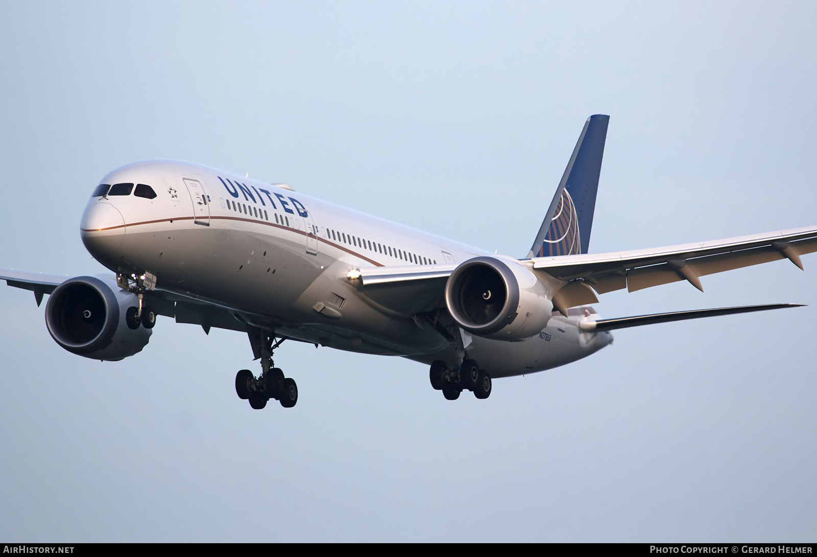 Aircraft Photo of N27959 | Boeing 787-9 Dreamliner | United Airlines | AirHistory.net #62489