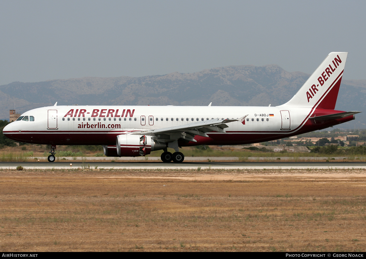 Aircraft Photo of D-ABDJ | Airbus A320-214 | Air Berlin | AirHistory.net #62493