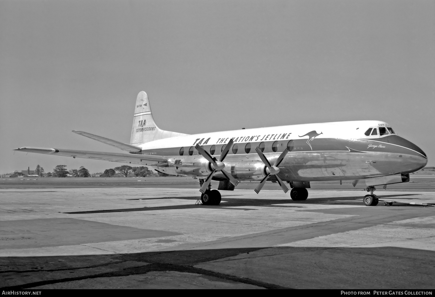 Aircraft Photo of VH-TVH | Vickers 756D Viscount | Trans-Australia Airlines - TAA | AirHistory.net #62501