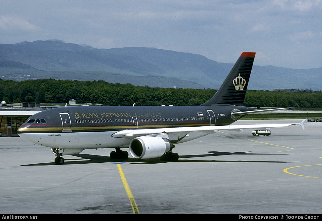 Aircraft Photo of F-ODVH | Airbus A310-304 | Royal Jordanian Airlines | AirHistory.net #62508