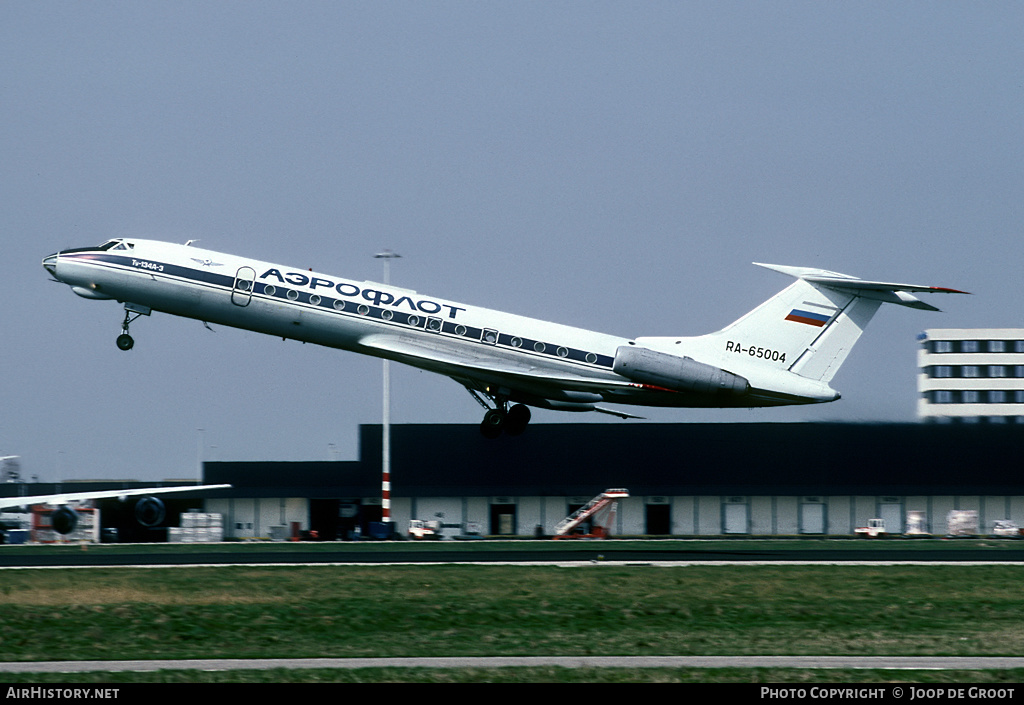 Aircraft Photo of RA-65004 | Tupolev Tu-134A-3 | Aeroflot | AirHistory.net #62519
