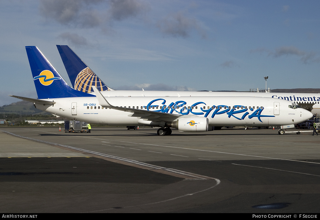 Aircraft Photo of 5B-DBU | Boeing 737-8Q8 | Eurocypria Airlines | AirHistory.net #62523