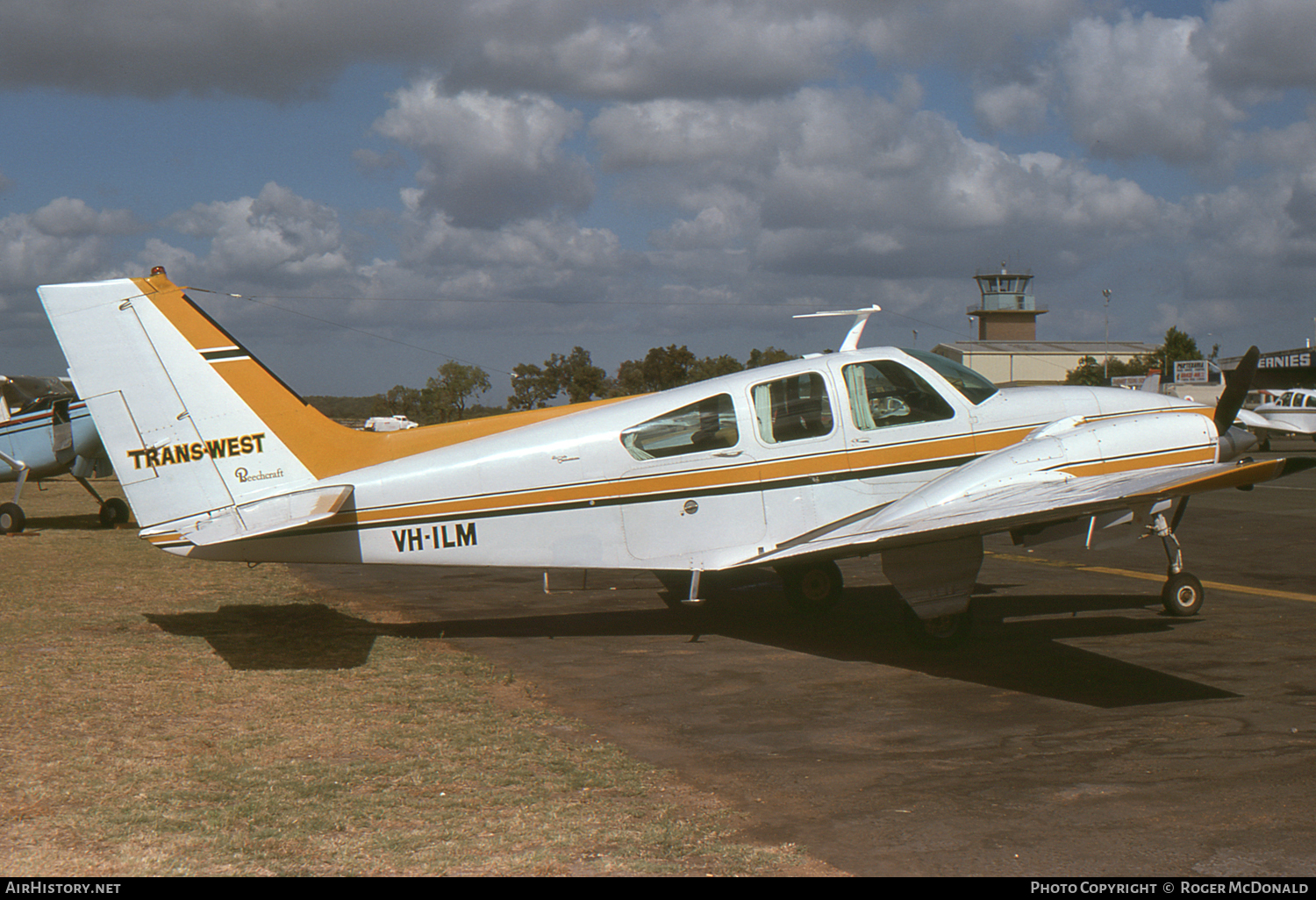 Aircraft Photo of VH-ILM | Beech D55 Baron | Trans West Airlines | AirHistory.net #62532