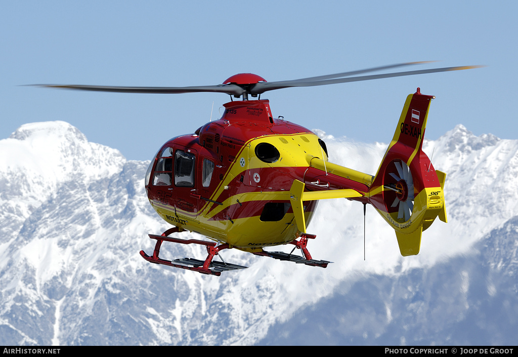 Aircraft Photo of OE-XAH | Eurocopter EC-135T-1 | SHS - Schider Helicopter Service | AirHistory.net #62544