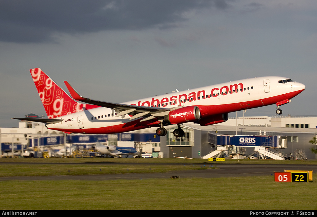 Aircraft Photo of G-DLCH | Boeing 737-8Q8 | Flyglobespan | AirHistory.net #62553
