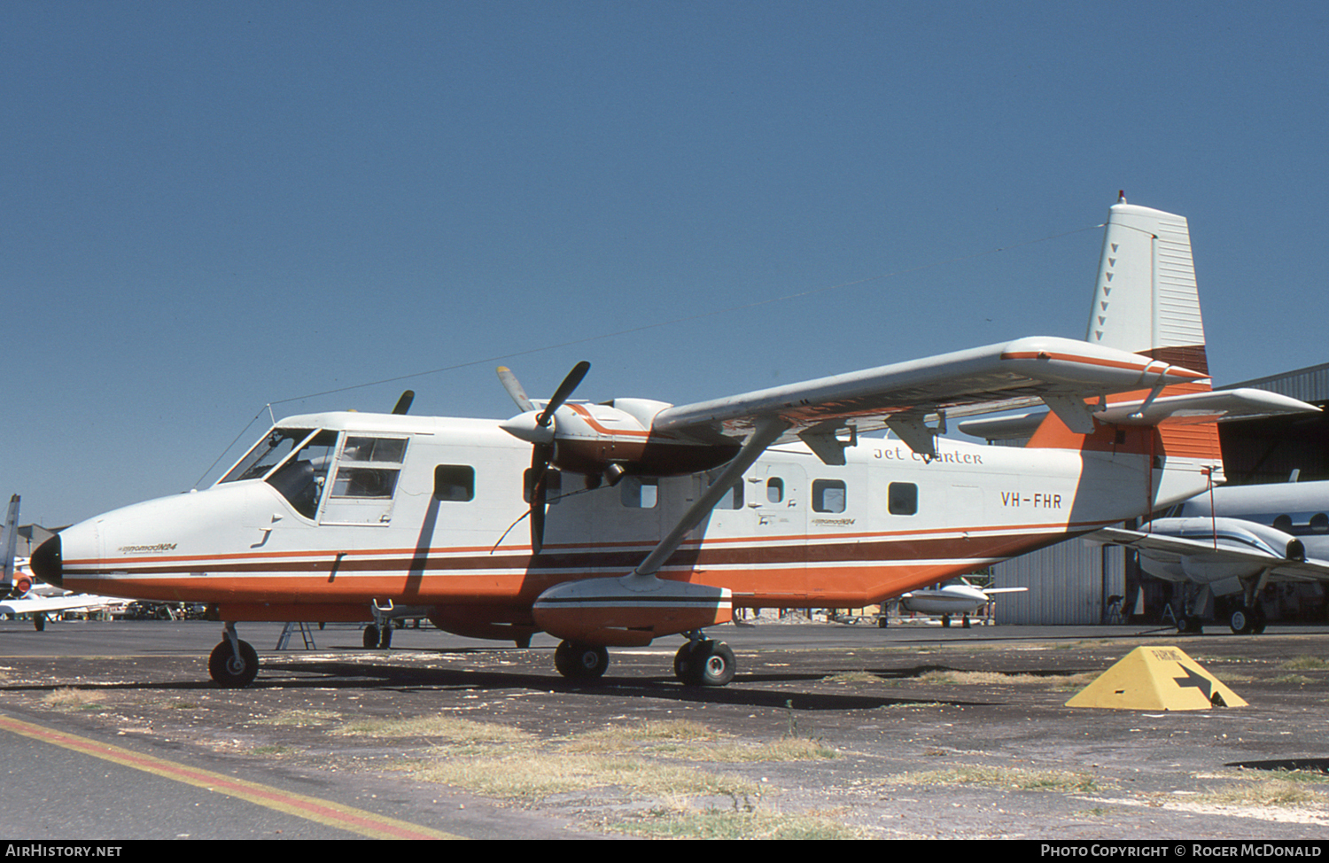 Aircraft Photo of VH-FHR | GAF N-24A Nomad | Jet Charter | AirHistory.net #62556