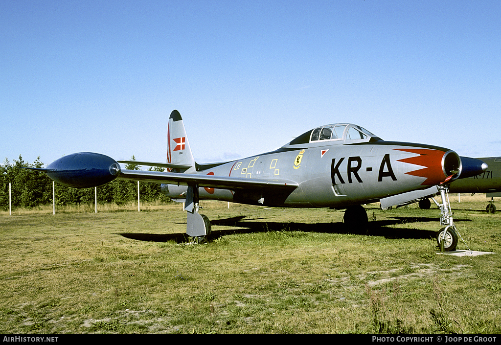 Aircraft Photo of 19966 | Republic F-84G Thunderjet | Denmark - Air Force | AirHistory.net #62559