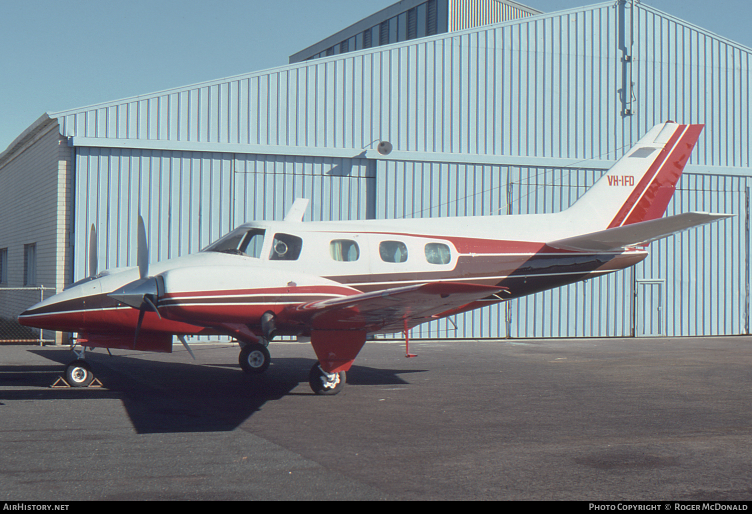 Aircraft Photo of VH-IFD | Beech 60 Duke | AirHistory.net #62561