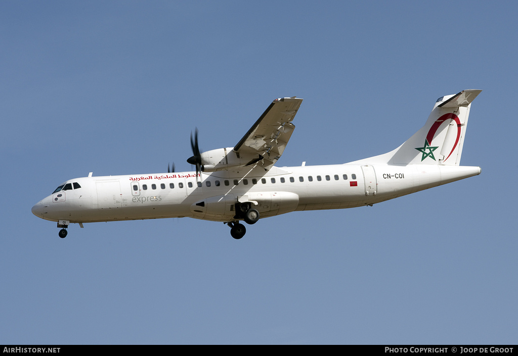 Aircraft Photo of CN-COI | ATR ATR-72-600 (ATR-72-212A) | Royal Air Maroc Express | AirHistory.net #62567