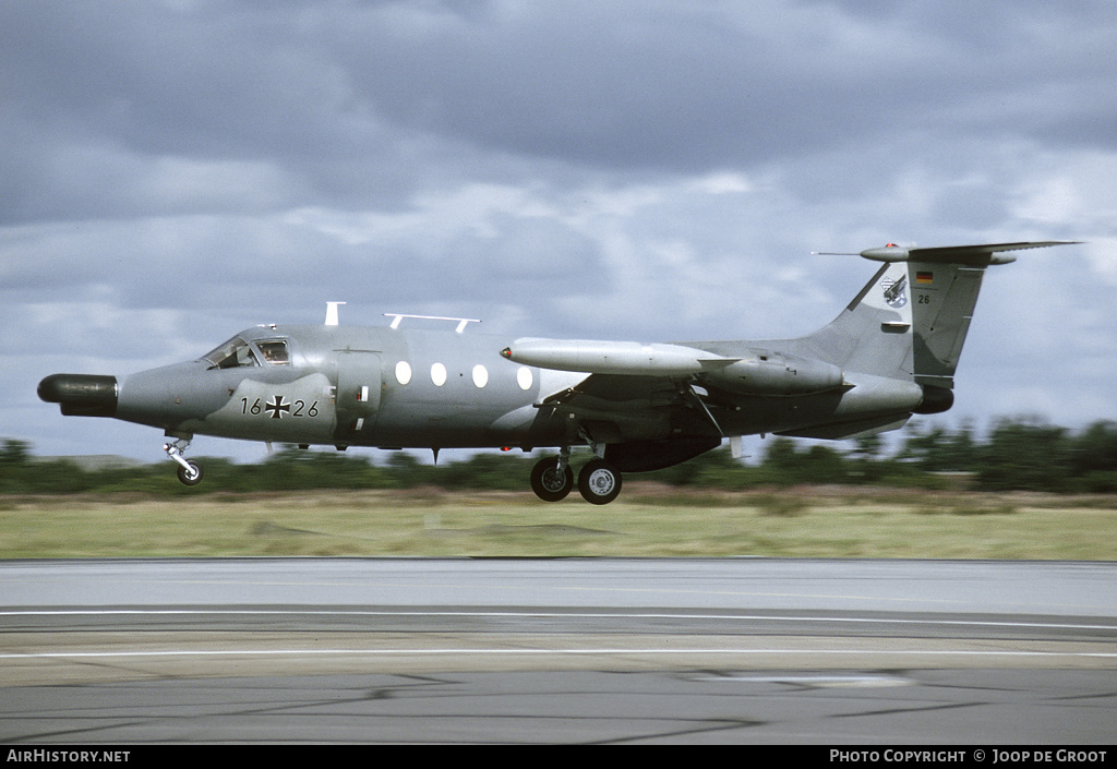 Aircraft Photo of 1626 | HFB HFB-320/ECM Hansa Jet | Germany - Air Force | AirHistory.net #62569