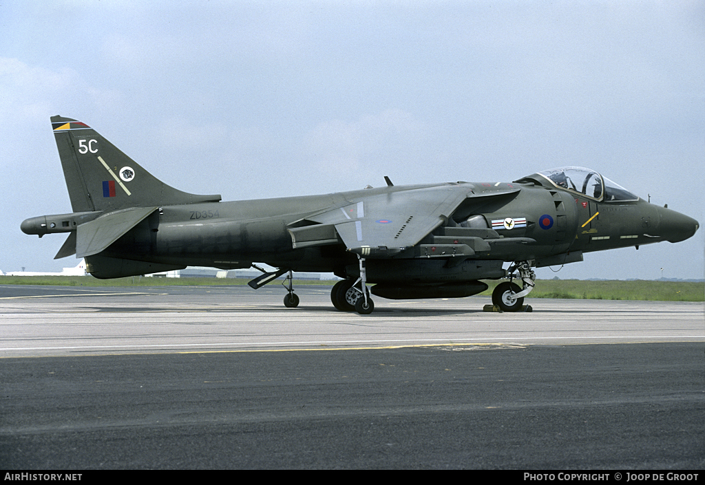 Aircraft Photo of ZD354 | British Aerospace Harrier GR5 | UK - Air Force | AirHistory.net #62574