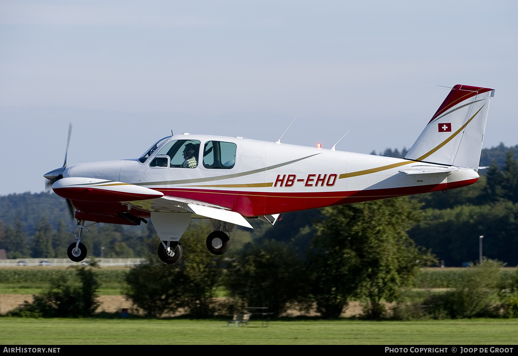 Aircraft Photo of HB-EHO | Beech 33 Debonair | AirHistory.net #62576