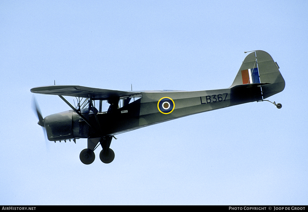 Aircraft Photo of G-AHGZ / LB367 | Taylorcraft D/1 Auster Mk1 | UK - Air Force | AirHistory.net #62595