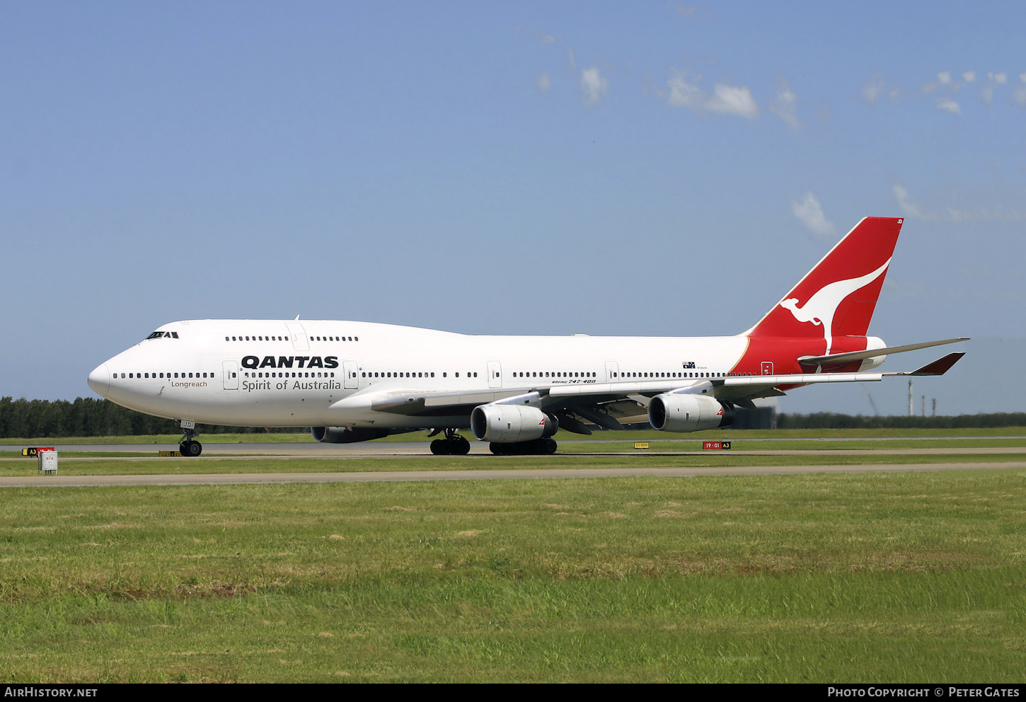 Aircraft Photo of VH-OJD | Boeing 747-438 | Qantas | AirHistory.net #62600