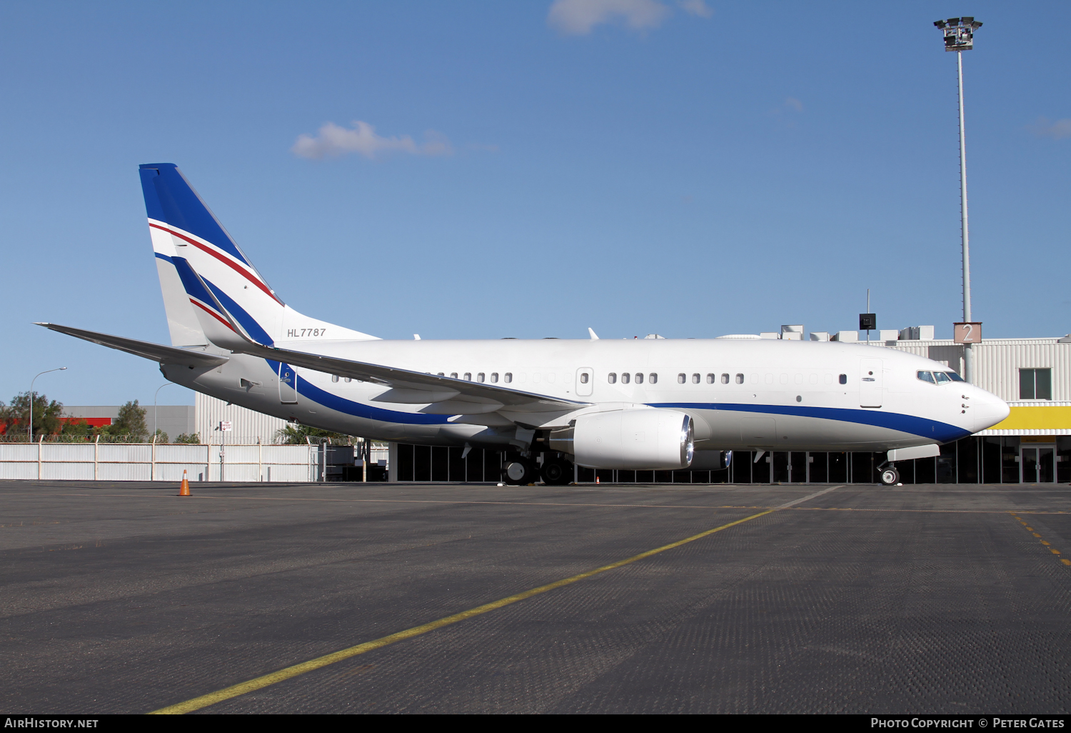 Aircraft Photo of HL7787 | Boeing 737-75G BBJ | Hyundai | AirHistory.net #62606
