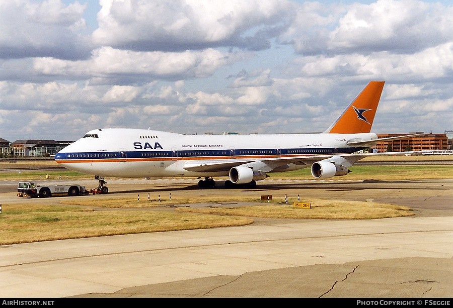 Aircraft Photo of ZS-SAN | Boeing 747-244B | South African Airways - Suid-Afrikaanse Lugdiens | AirHistory.net #62608