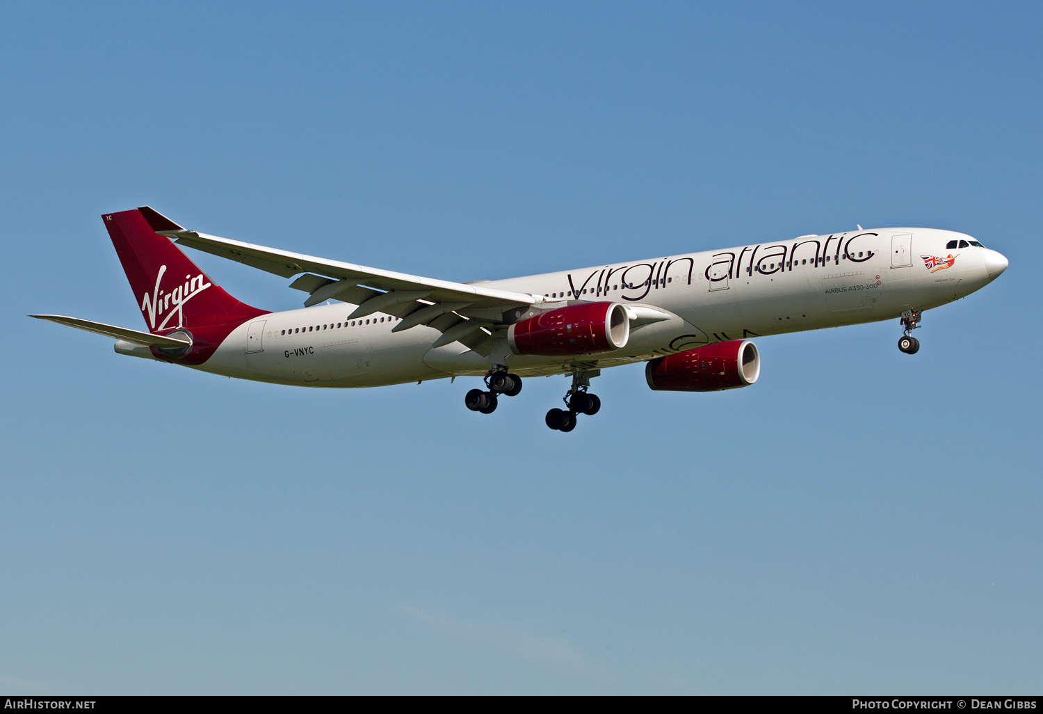 Aircraft Photo of G-VNYC | Airbus A330-343 | Virgin Atlantic Airways | AirHistory.net #62612