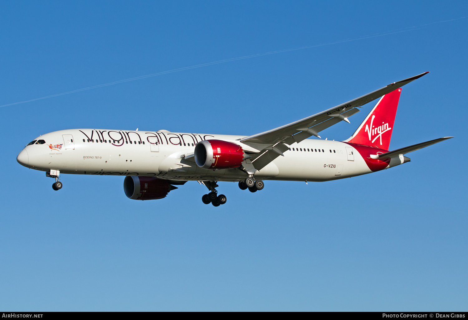 Aircraft Photo of G-VZIG | Boeing 787-9 Dreamliner | Virgin Atlantic Airways | AirHistory.net #62623