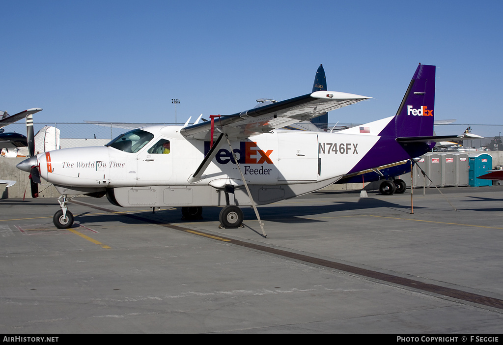 Aircraft Photo of N746FX | Cessna 208B Super Cargomaster | FedEx Feeder | AirHistory.net #62628