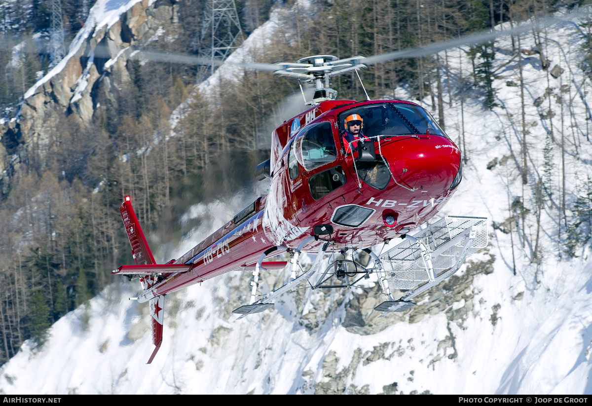Aircraft Photo of HB-ZVS | Aerospatiale AS-350B-3 Ecureuil | Air Zermatt | AirHistory.net #62632