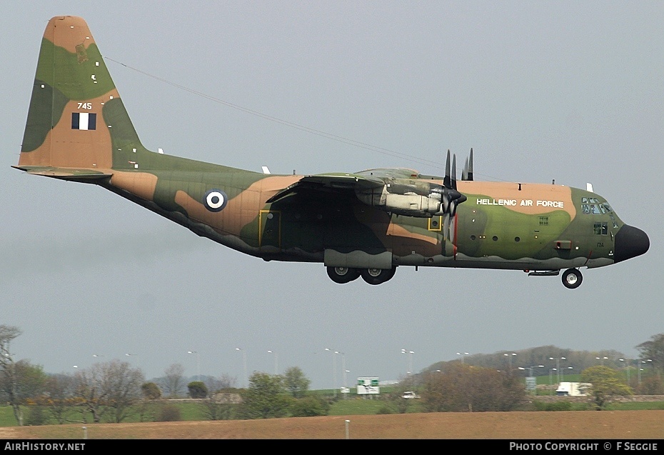 Aircraft Photo of 745 | Lockheed C-130H Hercules | Greece - Air Force | AirHistory.net #62641