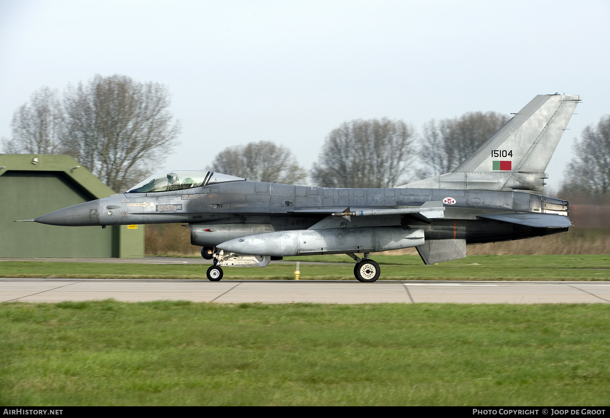 Aircraft Photo of 15104 | General Dynamics F-16AM Fighting Falcon | Portugal - Air Force | AirHistory.net #62644