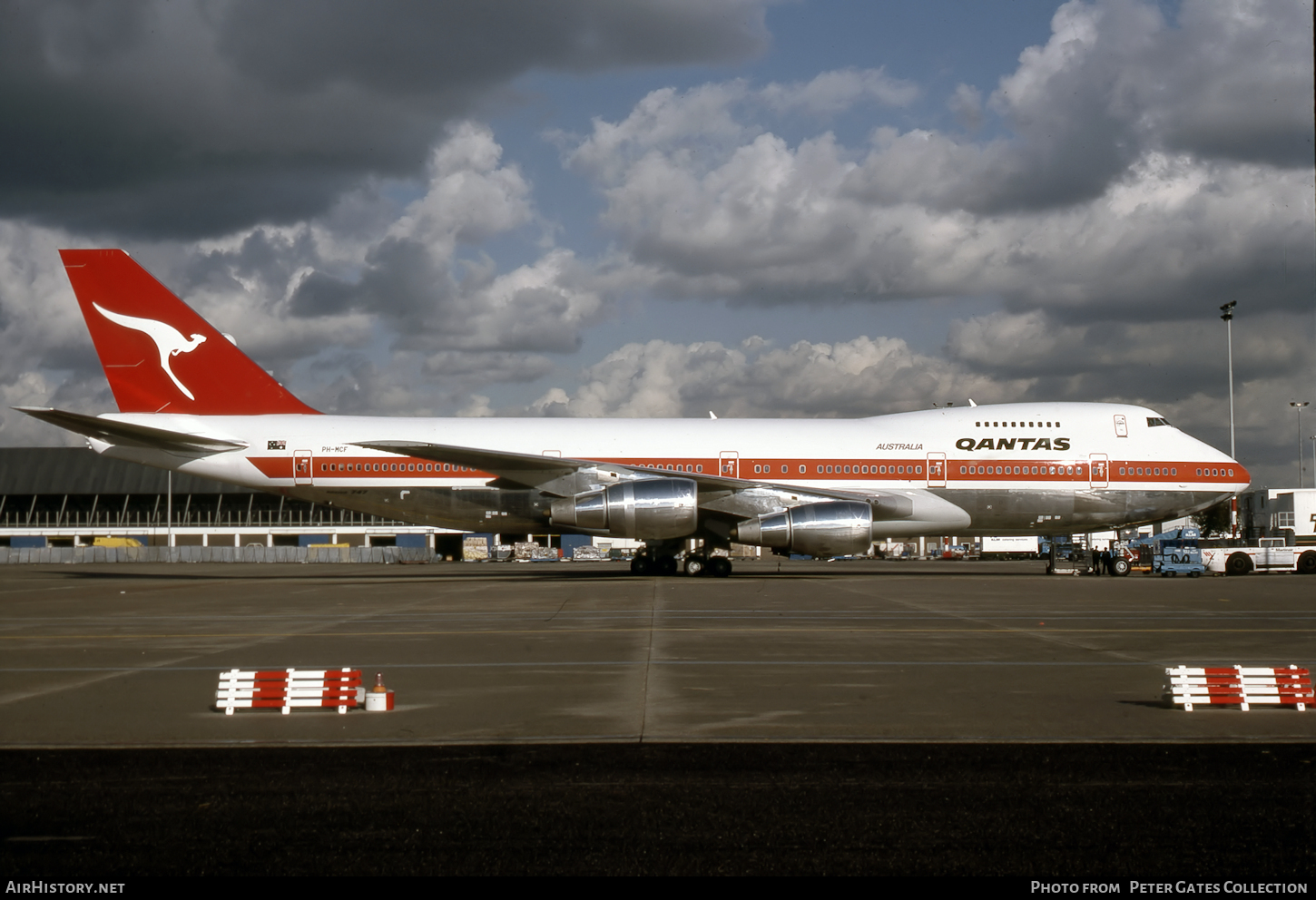 Aircraft Photo of PH-MCF | Boeing 747-21AC/SCD | Qantas | AirHistory.net #62647