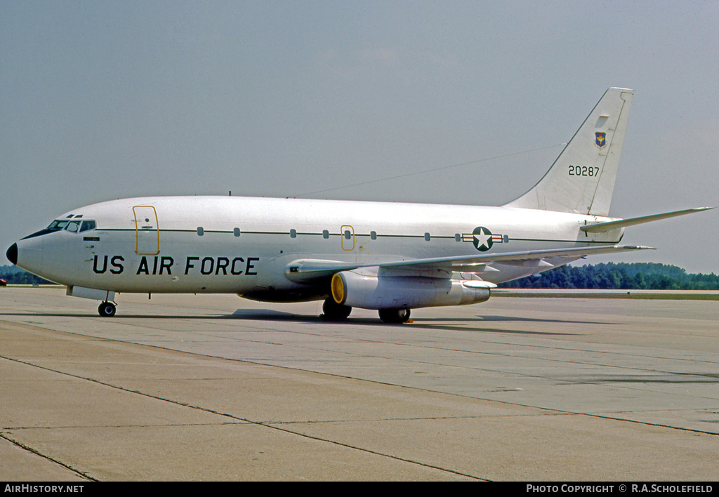 Aircraft Photo of 72-0287 / 20287 | Boeing T-43A (737-253/Adv) | USA - Air Force | AirHistory.net #62654