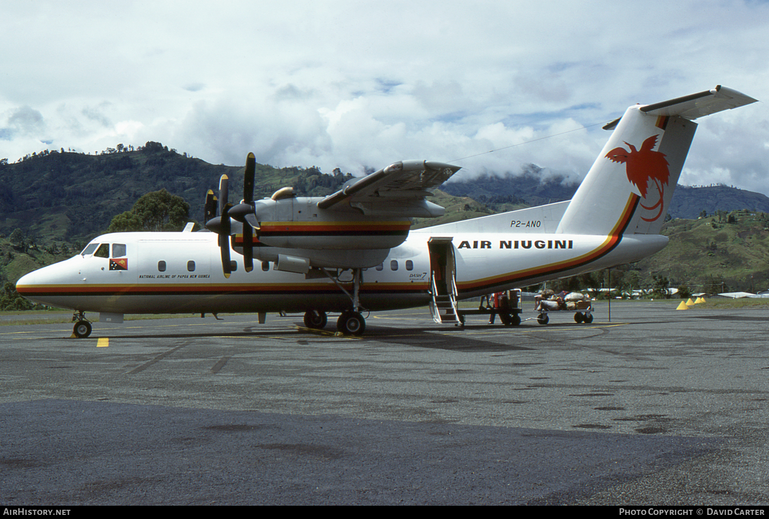 Aircraft Photo of P2-ANO | De Havilland Canada DHC-7-102 Dash 7 | Air Niugini | AirHistory.net #62658