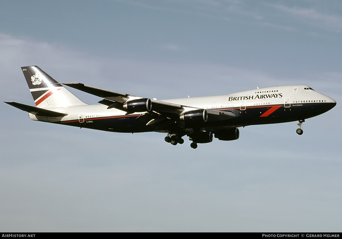Aircraft Photo of G-BDXL | Boeing 747-236B | British Airways | AirHistory.net #62661