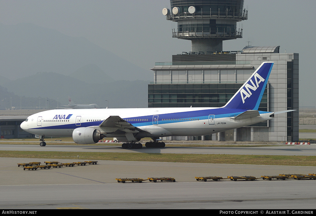 Aircraft Photo of JA703A | Boeing 777-281 | All Nippon Airways - ANA | AirHistory.net #62671