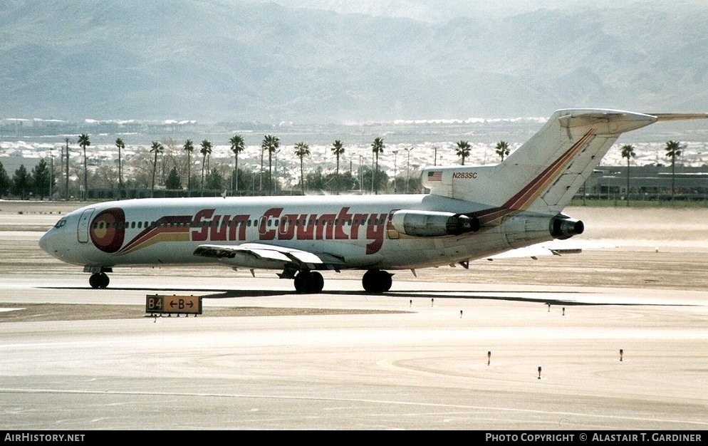 Aircraft Photo of N283SC | Boeing 727-225/Adv | Sun Country Airlines | AirHistory.net #62672