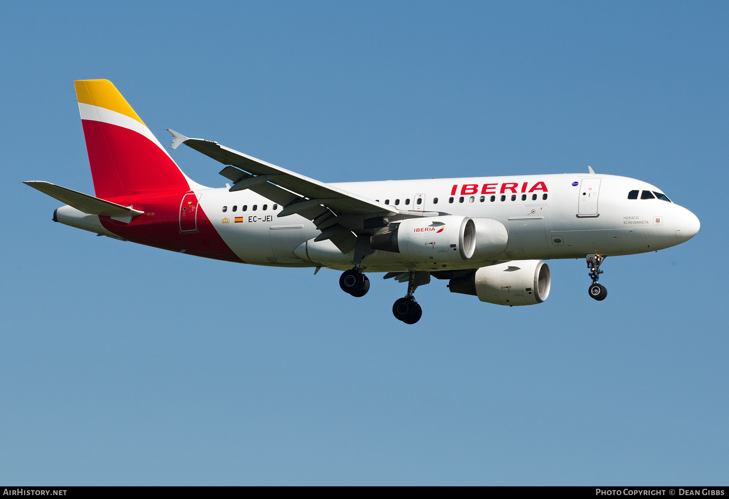Aircraft Photo of EC-JEI | Airbus A319-111 | Iberia | AirHistory.net #62681