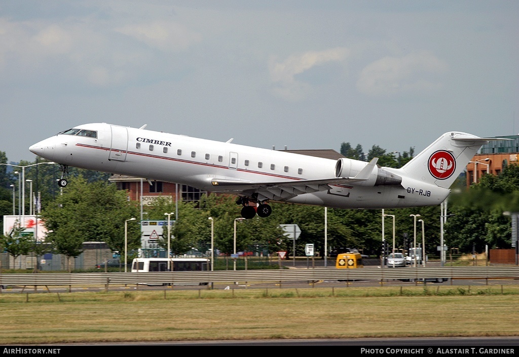 Aircraft Photo of OY-RJB | Bombardier CRJ-200LR (CL-600-2B19) | Cimber Air | AirHistory.net #62684