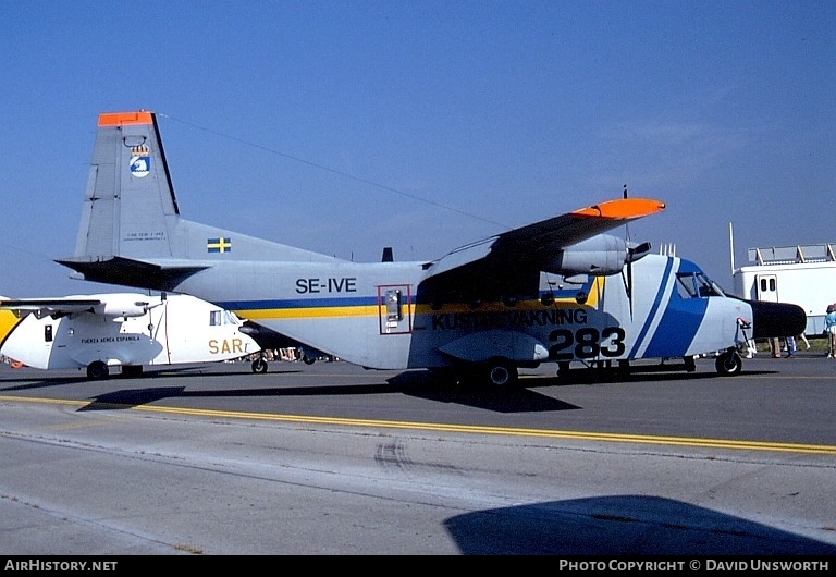 Aircraft Photo of SE-IVE | CASA C-212-200 Aviocar | Kustbevakning - Swedish Coastguard | AirHistory.net #62700