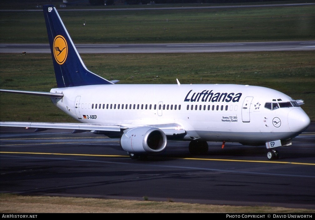 Aircraft Photo of D-ABEP | Boeing 737-330 | Lufthansa | AirHistory.net #62701